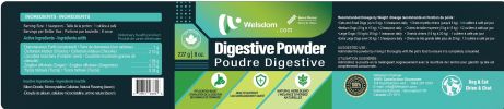 Welsdom Pets Digestive Powder | Comprehensive Digestive Support for Cats & Dogs | Overall Gastrointestinal Health | Promotes Gut Health & Regularity |