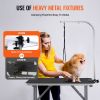 Pet Grooming Table Arm with Clamp, 36''x24'' Dog Grooming Station, Foldable Pets Grooming Stand for Medium and Small Dogs