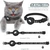 For AirTag Tracker Silicone Case Reflective Cats Dogs Pet Collar