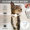 For AirTag Tracker Silicone Cover Small Daisy Pet Collar Dog Collar